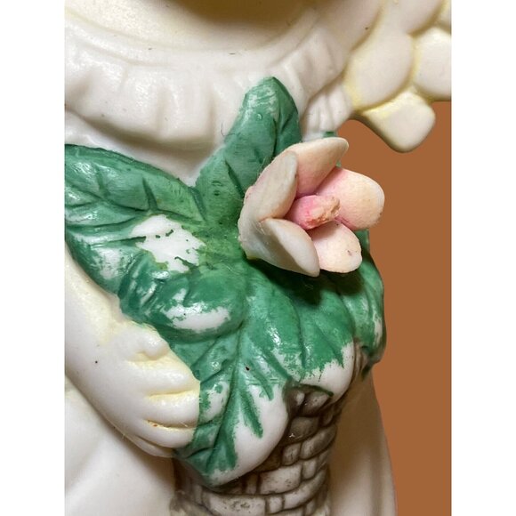 October Porcelain Girl Birth Month Angel - Picture 4 of 7